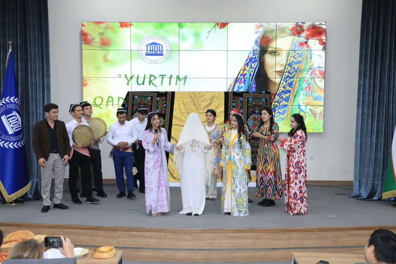 Toshkent arxitektura-qurilish universitetida talaba-yoshlar o‘rtasida, yoshlarni tarixiy tafakkurini oshirishga qaratilgan “Yurtim qadriyatlari” ko‘rik-tanlovi o‘tkazildi